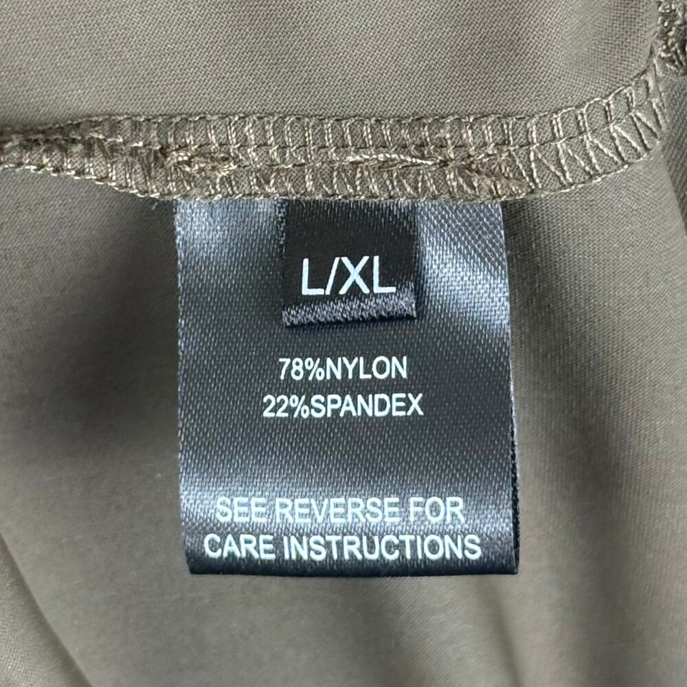 Cropped Wide-Leg Utility Pants in Olive - Picture 4 of 7
